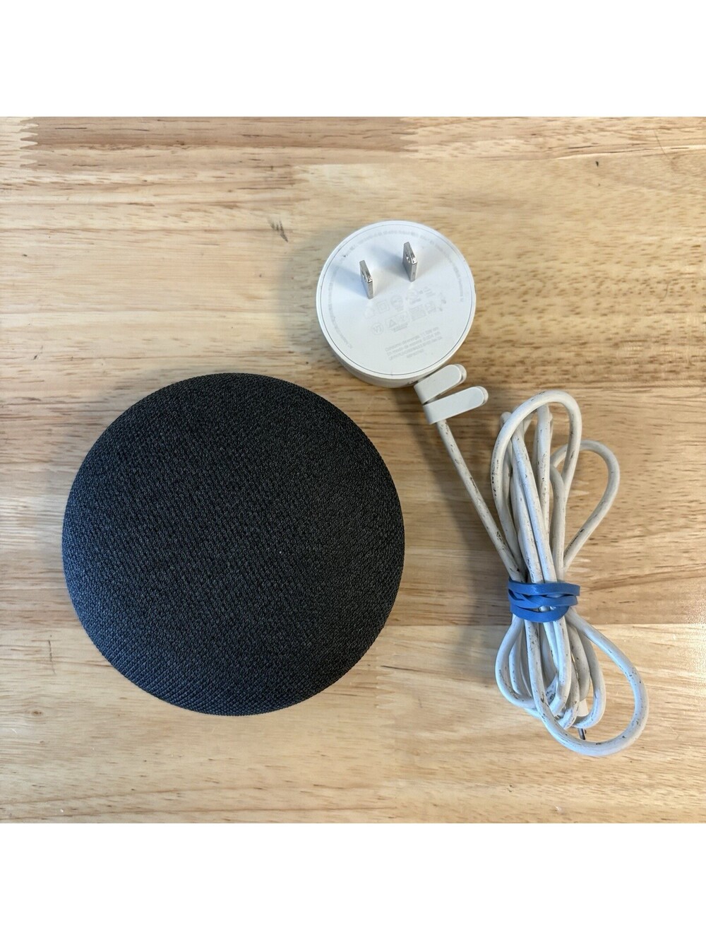 1x Google Home Mini Smart Speaker H0A 1st Gen w/ Power Adapter